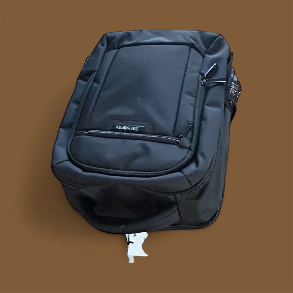 NWT Samsonite Classic Business Everyday Backpack, Black, 17”X 11.3” X 7.3” - Picture 7 of 11